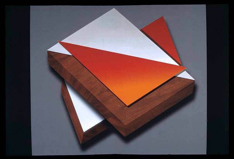 Anthony Krauss
Future 2, 2007
mirrored aluminum and mahogany, 34 x 31 1/2 x 12 inches