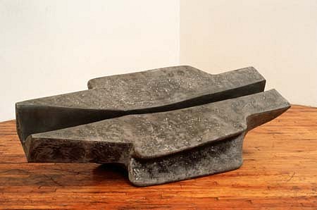 Nicholas Kripal
Plunge, 1991
adobe, pigments, 26" h x 45" w x  76" l