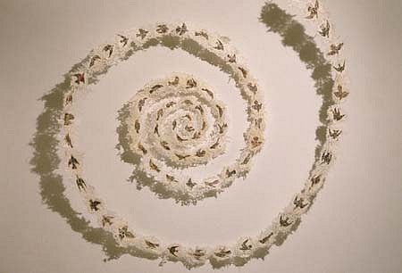 Dana Kane
Spiral Ode, 2001
paper, string, 84 inches