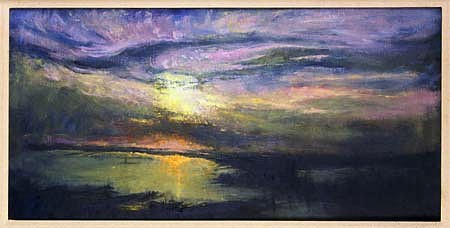 Herbert Katzman
New York Bay, 1997
oil on canvas, 36 x 18 inches