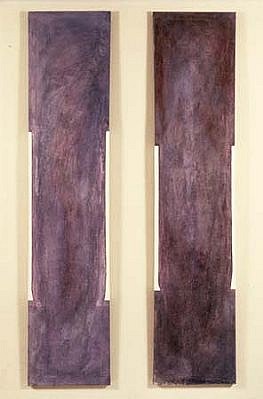 Joanne Kent
Votive Series 1 & 2, 1986
oil, mixed media, 96 x 21 inches