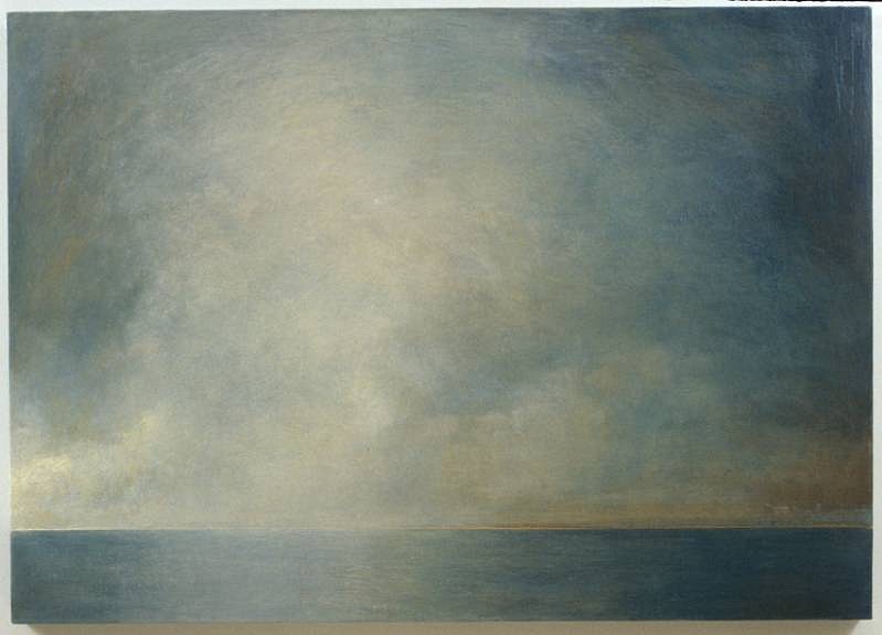 Cynthia Knott
Break, 2004 - 2005
oil, encasutic & metallic on linen, 38 x 54 inches