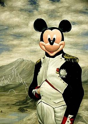 Alberto Ibanez Cerda
The Last Emperor, 2001
acrylic paint, wax crayon on canvas, 71 x 55 inches