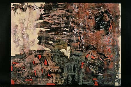 Mariola Jaśko
Red and Black Game, 1997
oil on canvas, 160 x 120 cm