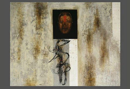 Mariola Jaśko
The Mask II, 2005
oil on canvas, 121 x 160 cm
