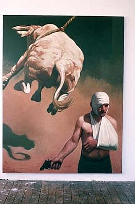 Nicholas Jolly
Pendulum, 1994
oil on canvas, 80 x 60 inches