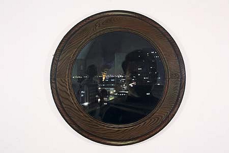 Leeah Joo
Mr. Kim's Waiting Mind, 2006
acrylic on canvas, 20 inches in diameter