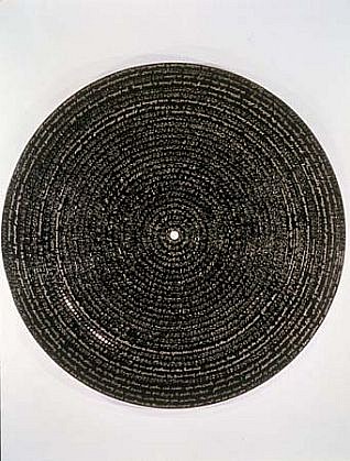 Katherine Josten
Source Recordings
oil on canvas, 60 inches in diameter