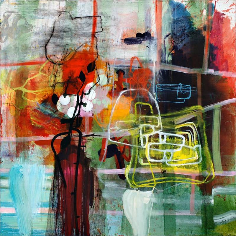 Willy Heeks
Nocturnal Column, 2008
acrylic and oil on canvas, 60 x 60 inches
