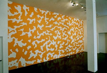Arturo Herrera
Tale, 1995
latex on wall, 14 x 30 feet