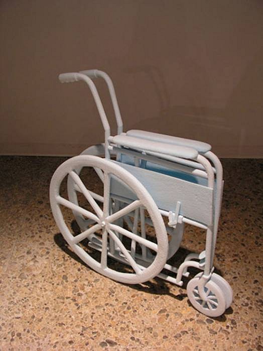 Fred Holland
Wheelchair, 2007
styrofoam, 34 inches