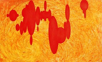 Nicholas Hondrogen - Fractal Ellipse No. 25 (orange)