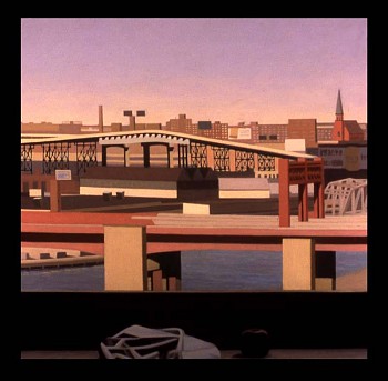 William Hudders - Still Life with Landscape