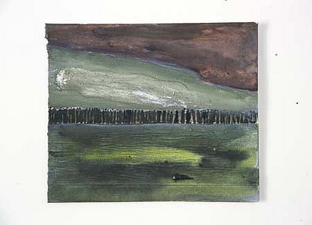 Patrick Hall
Exodus, 2004
ink and watercolor on paper, 6 x 7 inches