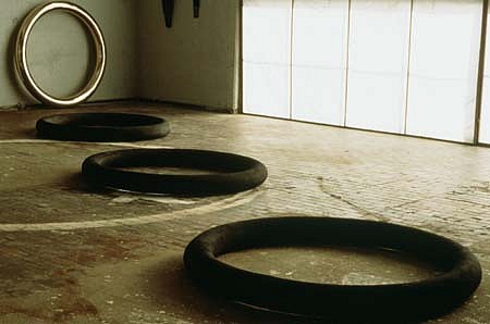 Claes Hake
Untitled, 1996
cast bronze, cast iron, diameter: 6 feet, 5 inches