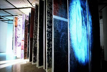 Keiko Hara
Topophilia. Semaru, 2000
48 panels, 120 x 72 inches