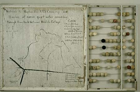 Gregory Hannan
So Happens, 1994
wood, rubber, 53 x 82 x 3 inches