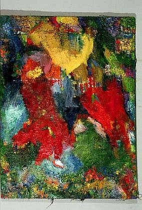 Joseph Greenberg
Dantes Days II, 1992
oil on canvas, 32 x 28 inches