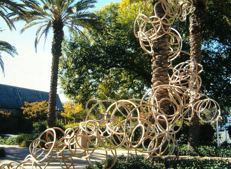 Mark Grieve
Circles and Trees, 2007
lumber, 180 x 96 x 36 inches