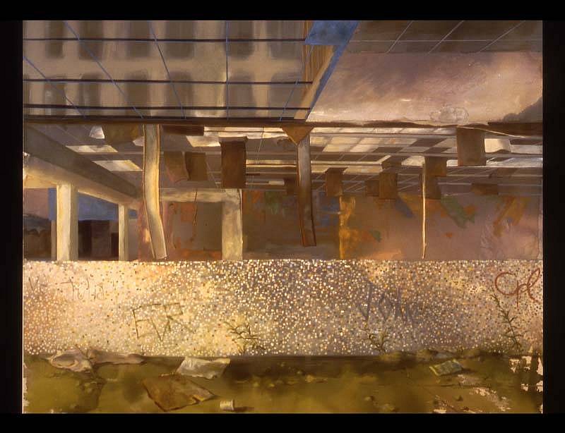 Angelina Gualdoni
Reclamation, 2005
acrylic and oil on canvas, 60 x 84 inches