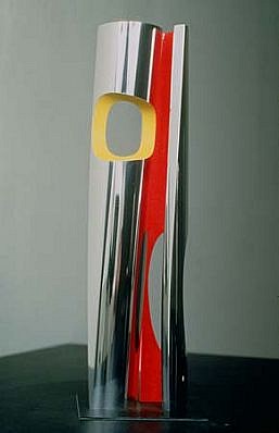 Roy Gussow
#3 1-26-86, 1986
aluminum and acrylic, 11 1/8 x 3 x 2 1/4 inches