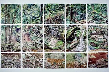 Fred Gutzeit - 15 Paintings of Parker's Falls, Catskills
