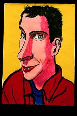 Frank Gaard
Portrait of Mike McCoy, 1997
acrylic on paper, 41 1/2 x 29 1/2 inches