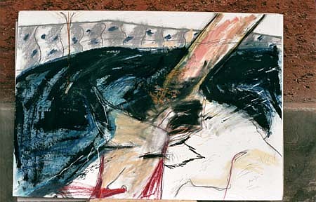 Gabor Bangocs
Cow and Land in the Morning
pastel on paper, 100 x 70 cm