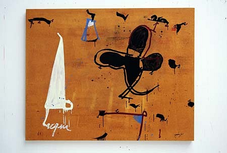 Jean Gaudaire-Thor
Acqua, 2003
oil on canvas, 52 x 64 inches