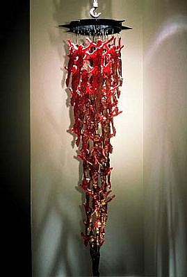 Mitchell Gaudet
Penance, 1998
cast glass and steel, 144 x 36 x 36 inches