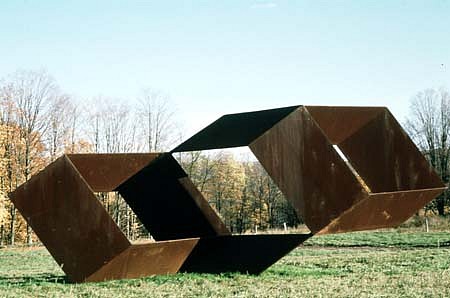 Charles Ginnever
Hangover II, 1983
steel, 13' H x 37' W x 7' D
