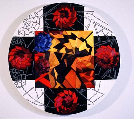 Jessica Gondek
2001
oil on canvas, 46" Diameter