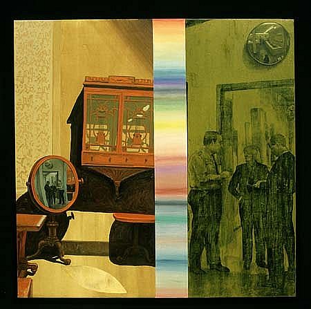 Curro Gonzalez
La Conversacion, 1996
oil on canvas, 140 x 140 cm