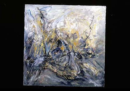 Lilly Fenichel
Burnt Bosque, 1995
oil on board, 24 x 24 inches