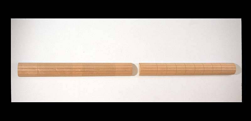 Kendra Ferguson
A Thousand Stringed Instrument, 2006
maple, 112 x 6 x 3 1/2 inches