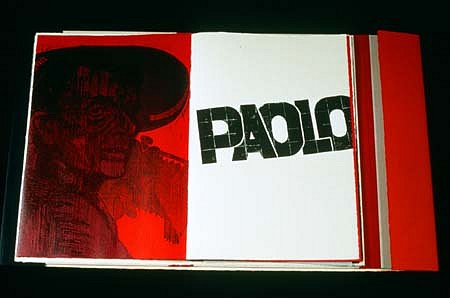 Antonio Frasconi
In Memoriam: Pier Paolo Pasolini: Una Disperata Vitalita, 1993
20 x 13 inches
56 pp.