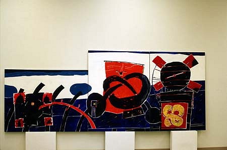 Yury Frolov
Inner Horizont, 1990
acrylic on canvas, 48 x 120 inches