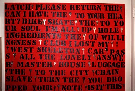 Lorian Elbert
Key Words I, 1994
36 x 48 inches