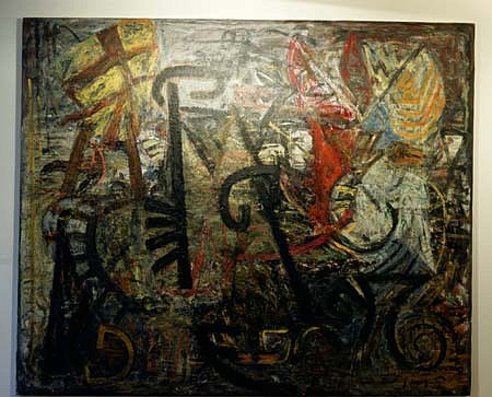 William Dick
Sirene, 1988
encaustic on canvas, 250 x 300 cm