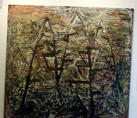 William Dick
Newgrange, 1988
encaustic on canvas, 225 x 250 cm