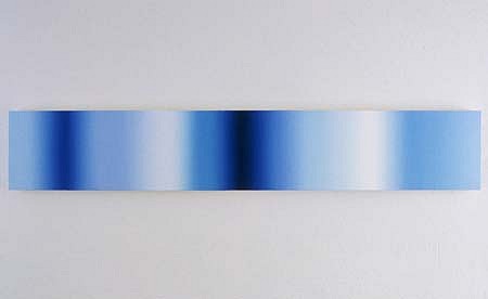 Patrick Dintino
Blue Tube, 2004
oil on canvas, 10 x 48 inches