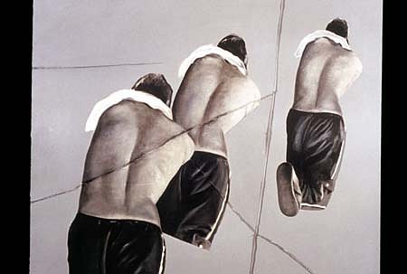 Diana Dowek
Pausa, 2003
mixed media on canvas, 155 x 190 cm