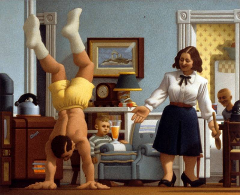 Leonard Dufresne Once A Family 1996 Pollock Krasner Image Collection