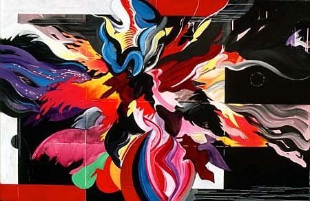 Bill Durham
Private Dancer, 1993
acrylic on canvas, 72 x 108 inches