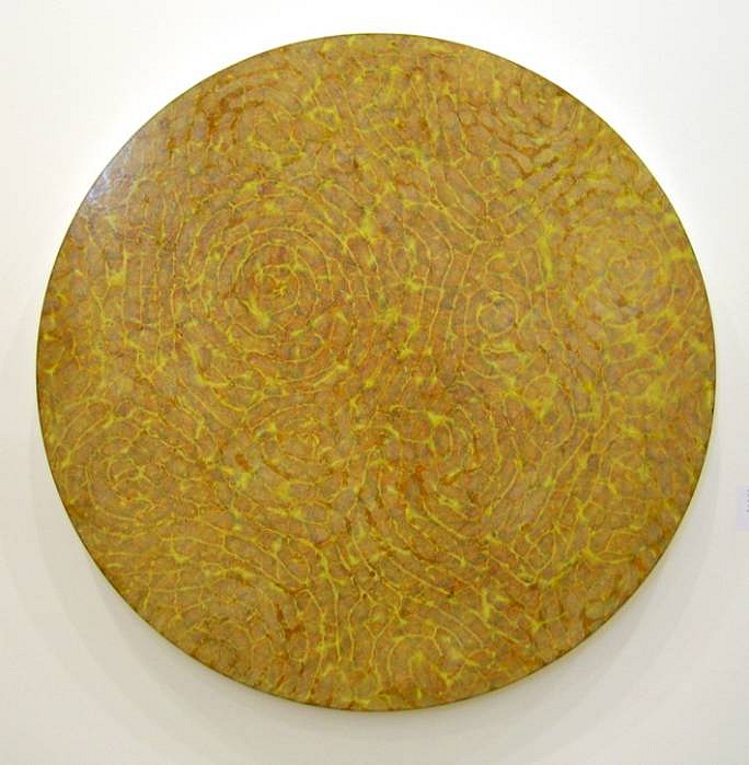 Liz Coats
Big Yellow, 2008
acrylic media on board, 110 cm
