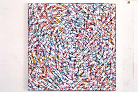 Liz Coats
Knot Paintings 6, 1994
pigment & acrylic on canvas, 76 x 76 cm