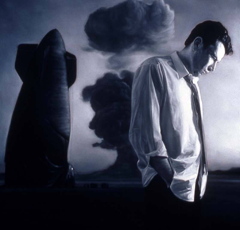 Seamus Conley
Rocketdyne, 2005
oil on canvas, 40 x 40 inches