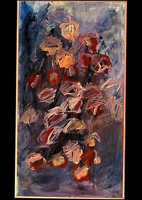 Katherine Coons
Revolving Flora II, 2003
oil on panel, 48 x 24 inches