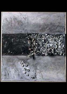 Katherine Coons
Waiting for War, 2003
mixed media on board, 36 x 30 inches