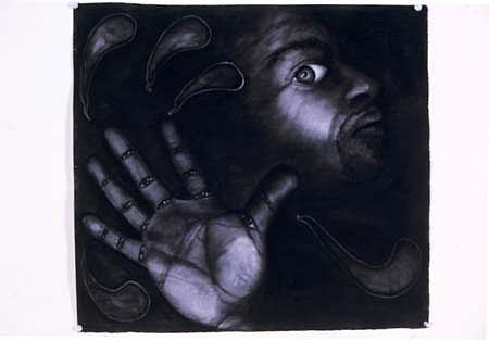 Antonio Coro
I Put a Spell on You, 2004
paper, charcoal, white conte, 22 x 30 inches